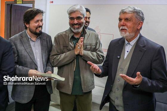 گزارش تصویری |  بازدید وزیر فرهنگ و ارشاد اسلامی از مؤسسه فرهنگی شهرآرا (۲۶ دی ۱۴۰۳)