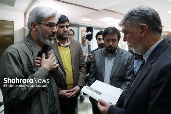 گزارش تصویری |  بازدید وزیر فرهنگ و ارشاد اسلامی از مؤسسه فرهنگی شهرآرا (۲۶ دی ۱۴۰۳)