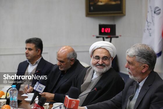 گزارش تصویری |  نشست صمیمی وزیر فرهنگ و ارشاد اسلامی با اصحاب فرهنگ و هنر خراسان رضوی