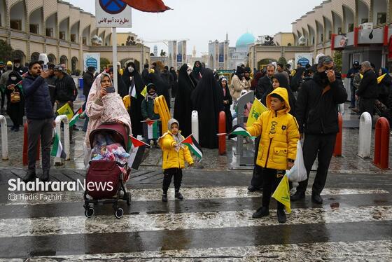گزارش تصویری | راهپیمایی جمعه نصر و جشن پیروزی مقاومت فلسطین در مشهد