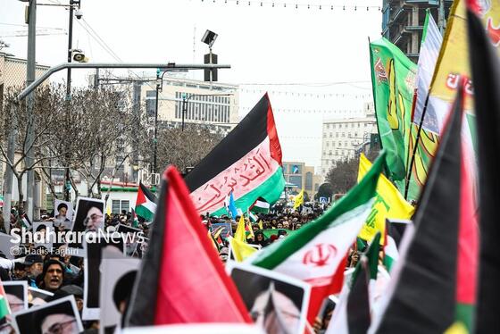 گزارش تصویری | راهپیمایی جمعه نصر و جشن پیروزی مقاومت فلسطین در مشهد
