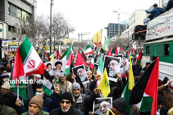 گزارش تصویری | راهپیمایی جمعه نصر و جشن پیروزی مقاومت فلسطین در مشهد