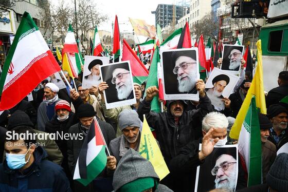 گزارش تصویری | راهپیمایی جمعه نصر و جشن پیروزی مقاومت فلسطین در مشهد