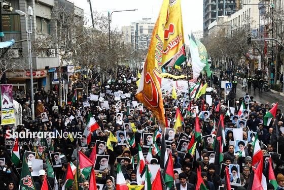 گزارش تصویری | راهپیمایی جمعه نصر و جشن پیروزی مقاومت فلسطین در مشهد