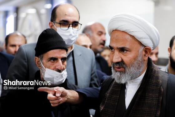 گزارش تصویری | بازدید حجت‌الاسلام نصرالله پژمانفر، رییس کمیسیون اصل نود مجلس، از بیمارستان فارابی مشهد
