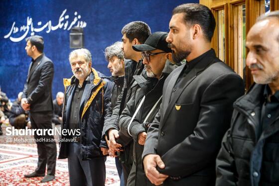 گزارش تصویری| مراسم ختم پدر رضا عطاران در مشهد