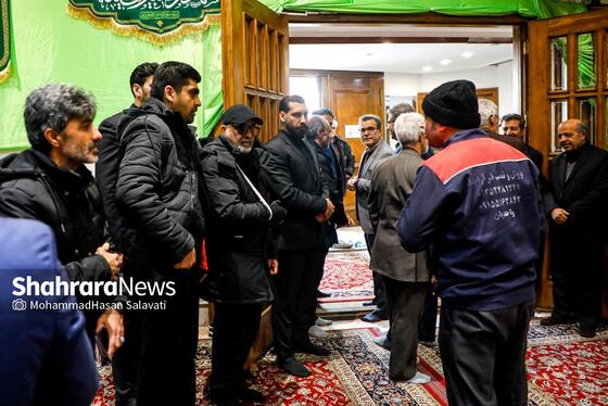گزارش تصویری| مراسم ختم پدر رضا عطاران در مشهد