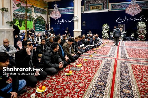 گزارش تصویری| مراسم ختم پدر رضا عطاران در مشهد