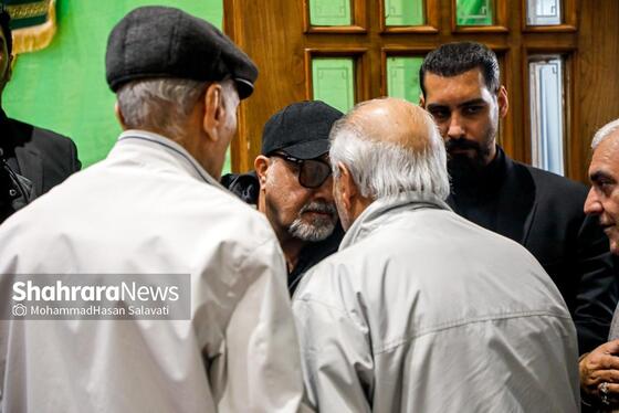 گزارش تصویری| مراسم ختم پدر رضا عطاران در مشهد