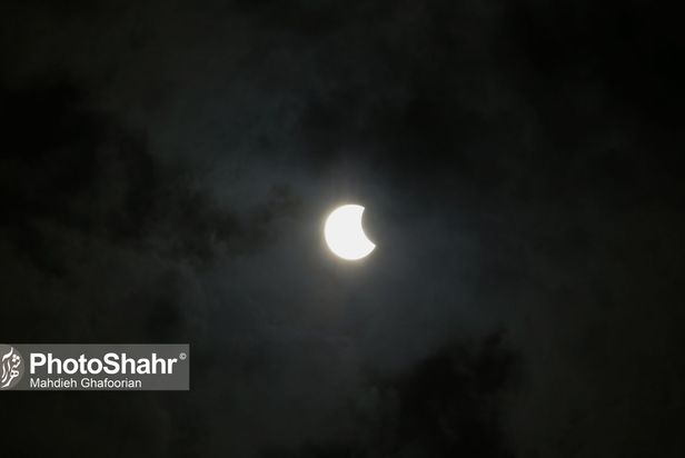 اولین ویدئو از خورشیدگرفتگی ۱ تیر + فیلم و تصاویر