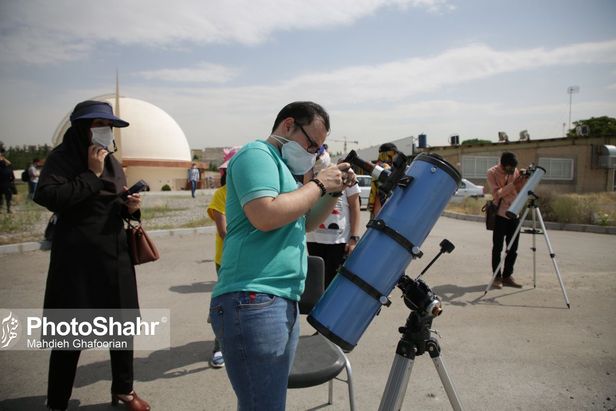اولین ویدئو از خورشیدگرفتگی ۱ تیر + فیلم و تصاویر