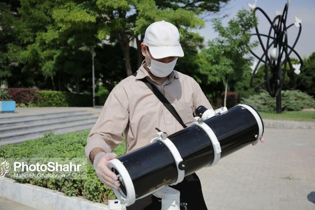 اولین ویدئو از خورشیدگرفتگی ۱ تیر + فیلم و تصاویر