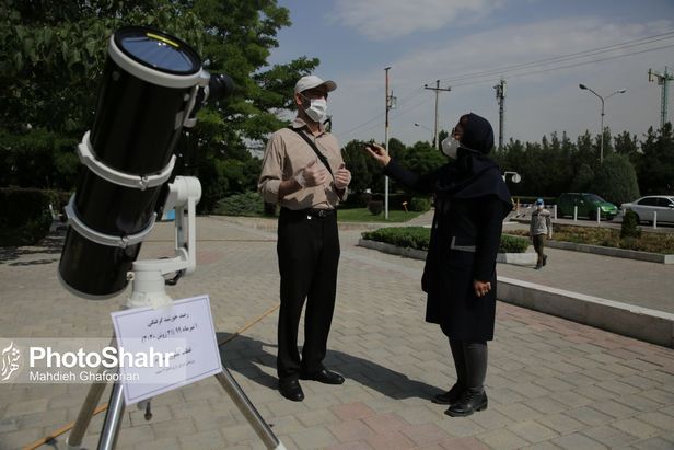 اولین ویدئو از خورشیدگرفتگی ۱ تیر + فیلم و تصاویر