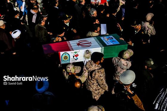 گزارش تصویری | تشییع پیکرهای مطهر ۴ شهید مرزبانی و دفاع مقدس در مشهد (۷ بهمن ۱۴۰۳)
