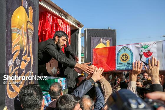 گزارش تصویری | تشییع پیکرهای مطهر ۴ شهید مرزبانی و دفاع مقدس در مشهد (۷ بهمن ۱۴۰۳)