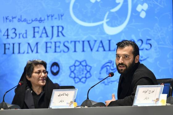گزارش تصویری | فتوکال فیلم سینمایی «اشک هور» به کارگردانی مهدی جعفری