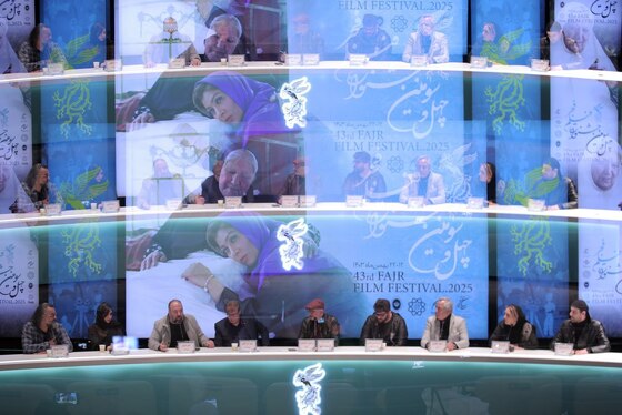 گزارش تصویری | فتوکال و نشست خبری فیلم «دست تنها» با حضور علی اوجی و نرگس محمدی