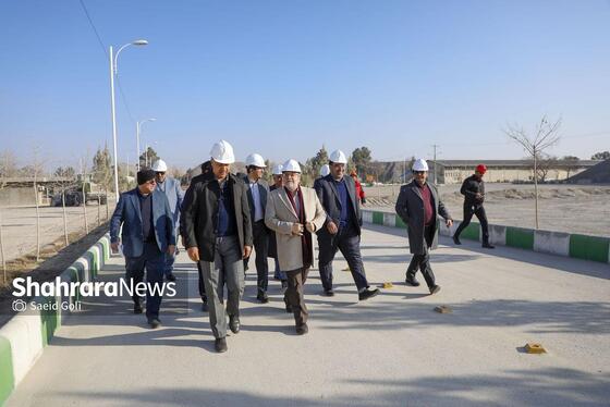 گزارش تصویری | بازدید شهردار مشهد از کارخانه‌های تولید آسفالت و بتن شهید مجیدی و پروژه احداث دوربرگردان غیرهم‌سطح شرقی ابوطالب