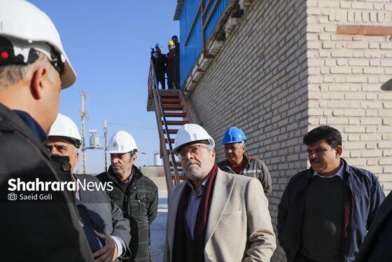گزارش تصویری | بازدید شهردار مشهد از کارخانه‌های تولید آسفالت و بتن شهید مجیدی و پروژه احداث دوربرگردان غیرهم‌سطح شرقی ابوطالب