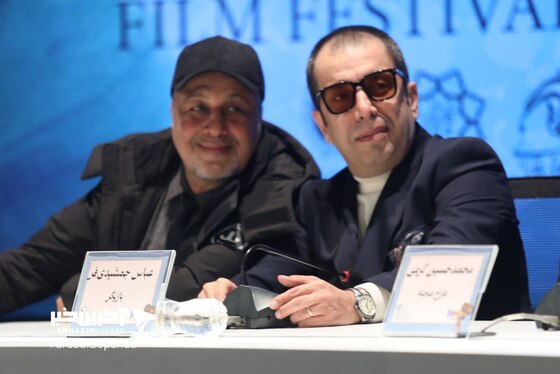گزارش تصویری | فتوکال و نشست خبری فیلم «صددام» با حضور رضا عطاران و عباس جمشیدی فر
