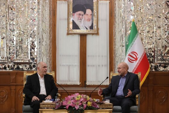 رئیس و اعضای شورای رهبری حماس با قالیباف دیدار کردند (۲۰ بهمن ۱۴۰۳) + تصاویر