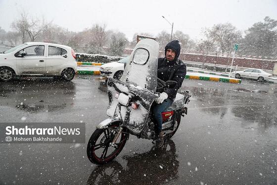 گزارش تصویری | بارش برف در مشهد (۲۱ بهمن ۱۴۰۳)