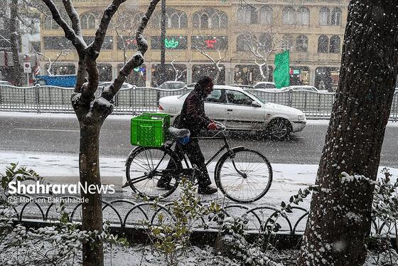 گزارش تصویری | بارش برف در مشهد (۲۱ بهمن ۱۴۰۳)