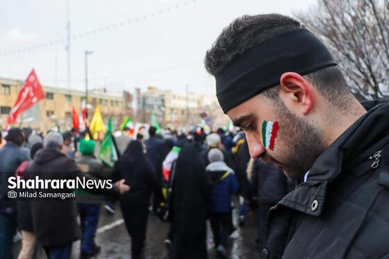 گزارش تصویری | راهپیمایی ۲۲ بهمن ۱۴۰۳ در مشهد