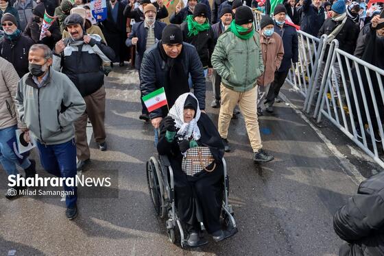 گزارش تصویری | راهپیمایی ۲۲ بهمن ۱۴۰۳ در مشهد