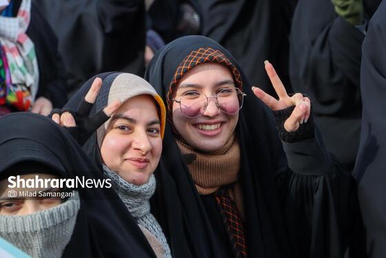 گزارش تصویری | راهپیمایی ۲۲ بهمن ۱۴۰۳ در مشهد