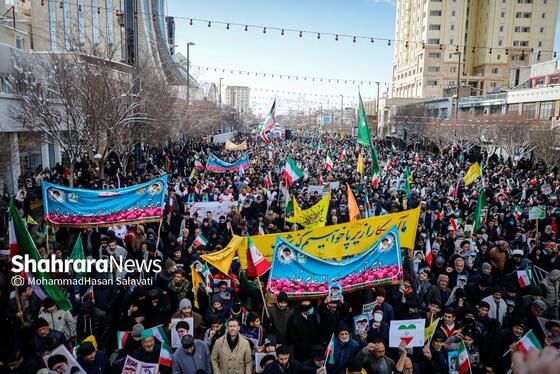 گزارش تصویری | راهپیمایی ۲۲ بهمن ۱۴۰۳ در مشهد - ۲
