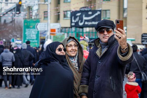 گزارش تصویری | راهپیمایی ۲۲ بهمن ۱۴۰۳ در مشهد - ۲
