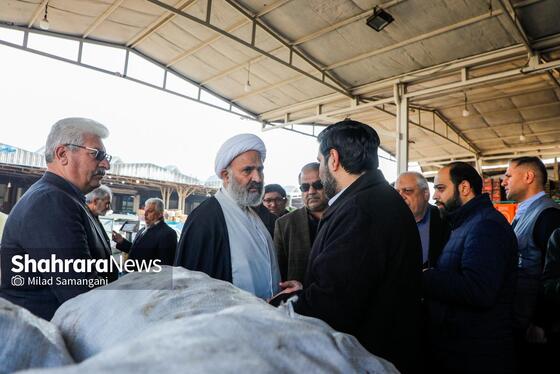 گزارش تصویری | بازدید رئیس کمیسیون اصل ۹۰ از میدان‌بار سپاد مشهد (۲۴ بهمن ۱۴۰۳)