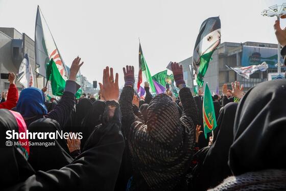 گزارش تصویری | اجتماع عظیم منتظران ظهور در مشهد (۲۶ بهمن ۱۴۰۳)