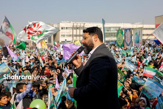 گزارش تصویری | اجتماع عظیم منتظران ظهور در مشهد (۲۶ بهمن ۱۴۰۳)