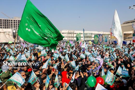 گزارش تصویری | اجتماع عظیم منتظران ظهور در مشهد (۲۶ بهمن ۱۴۰۳)