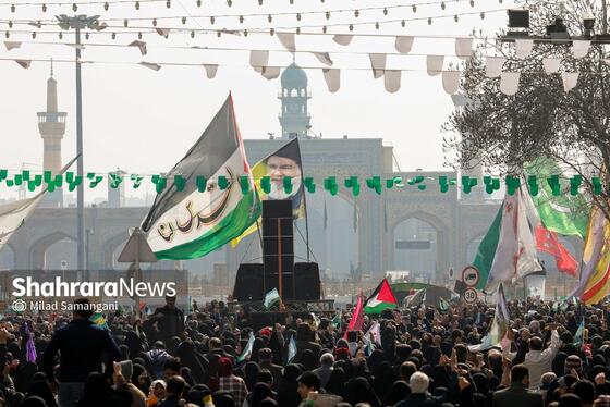گزارش تصویری | اجتماع عظیم منتظران ظهور در مشهد (۲۶ بهمن ۱۴۰۳)
