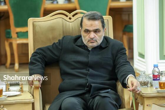 گزارش تصویری | دیدار احسان حدادی، رئیس فدراسیون دوومیدانی، با استاندار خراسان رضوی
