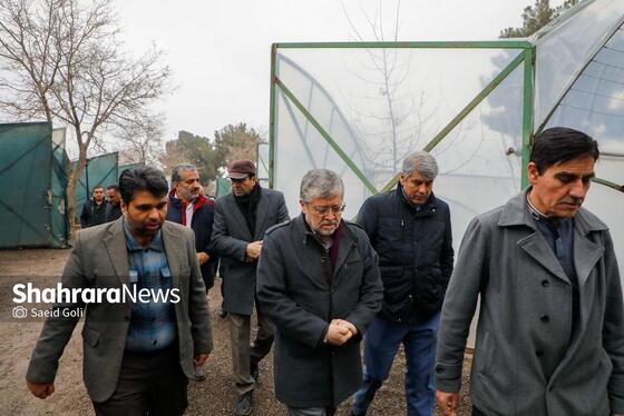 گزارش تصویری | بازدید شهردار مشهد مقدس از مرکز تولیدات گل و گیاه سازمان پارک‌ها