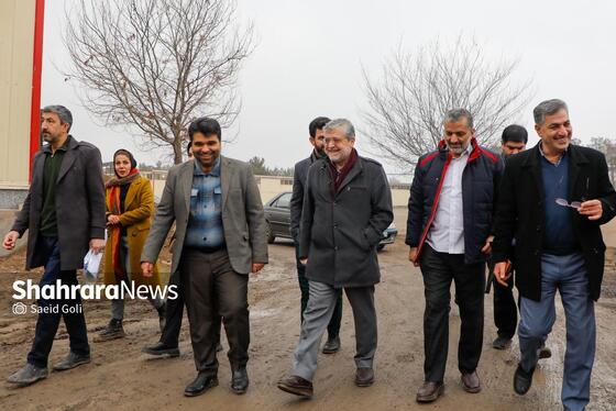 گزارش تصویری | بازدید شهردار مشهد مقدس از مرکز تولیدات گل و گیاه سازمان پارک‌ها
