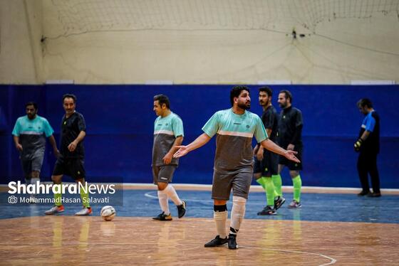 گزارش تصویری | مسابقات فوتسال کارکنان شهرداری مشهد