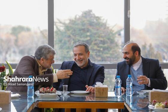 گزارش تصویری | دیدار عراقچی با شهردار و رئیس شورای شهر مشهد