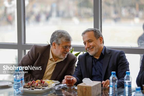 گزارش تصویری | دیدار عراقچی با شهردار و رئیس شورای شهر مشهد