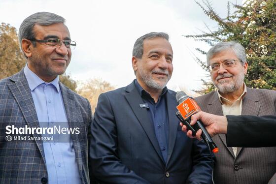 گزارش تصویری | دیدار عراقچی با شهردار و رئیس شورای شهر مشهد