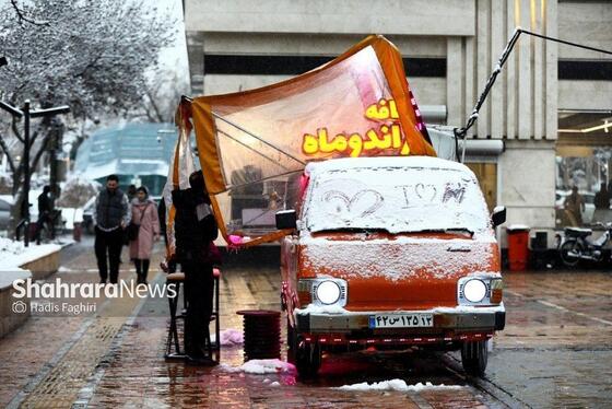 گزارش تصویری | بارش برف در مشهد (۷ اسفند ۱۴۰۳)