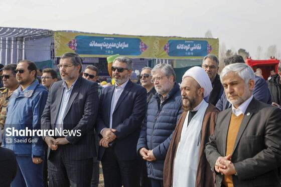 گزارش تصویری | مراسم هفته درختکاری در بوستان بهار مشهد (۱۱ اسفند ۱۴۰۳)