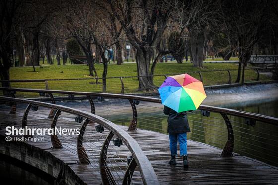گزارش تصویری | حال و هوای بارانی مشهد | یکشنبه ۱۹ اسفند ۱۴۰۳