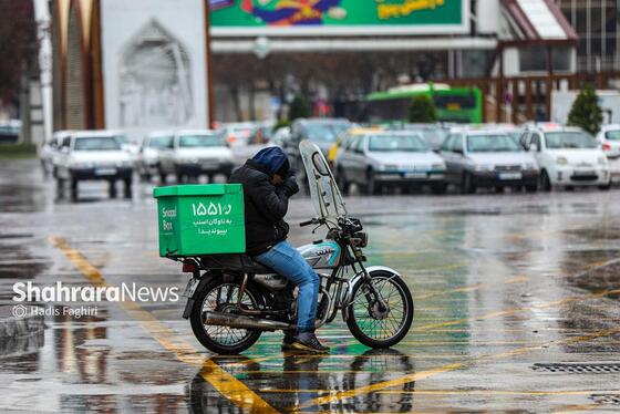 گزارش تصویری | حال و هوای بارانی مشهد | یکشنبه ۱۹ اسفند ۱۴۰۳