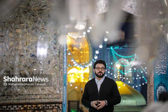 گزارش تصویری | پشت صحنه ویژه برنامه های سحر ماه رمضان تلویزیون در حرم مطهر رضوی