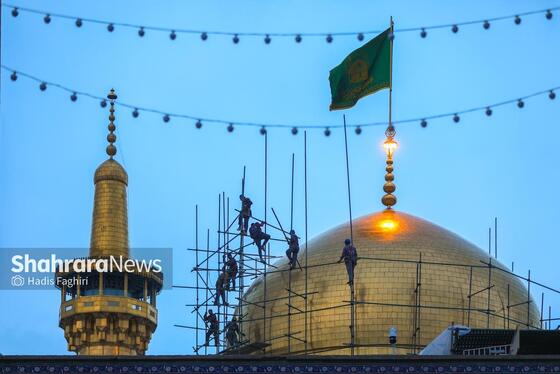 گزارش تصویری | جزء خوانی قرآن کریم در حرم امام رضا (ع)